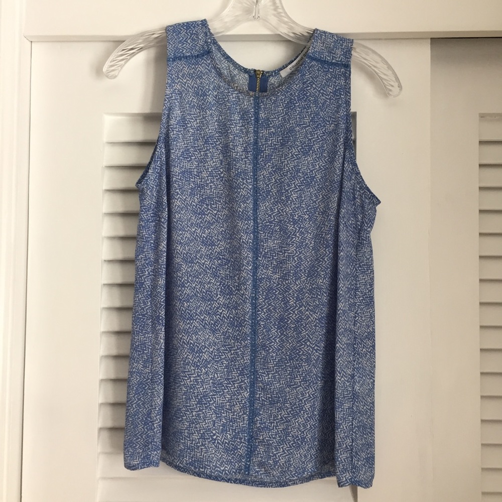 Pretty blue stitch fix top